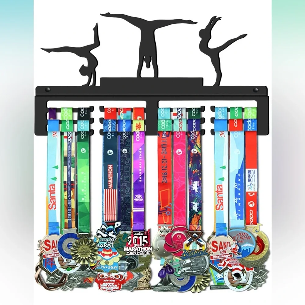Steel Gymnastics Medal Display